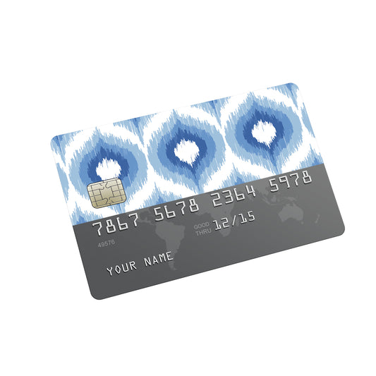 Blue Mirage Credit Card Sticker