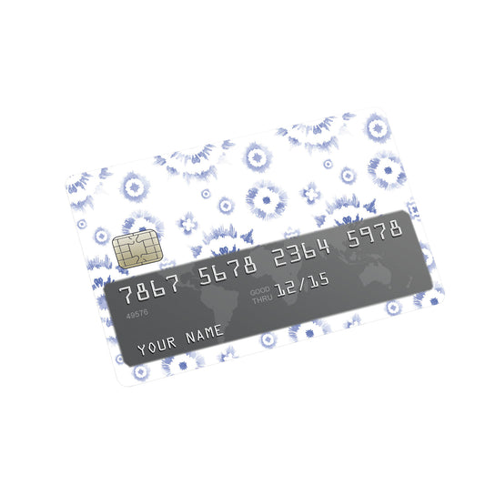 Circle Dye Credit Card Sticker