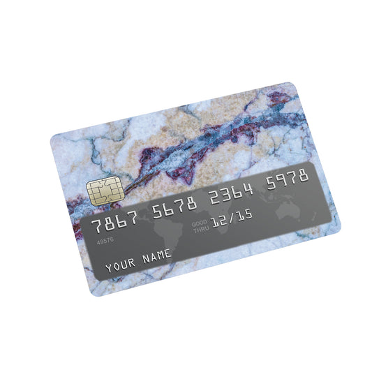 Blue Marble Credit Card Sticker