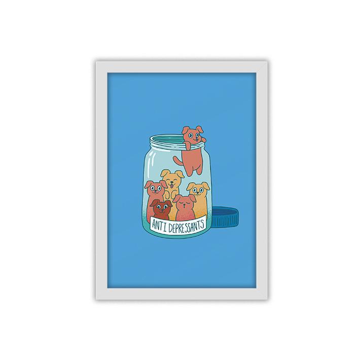 Anti-Depressants framed poster