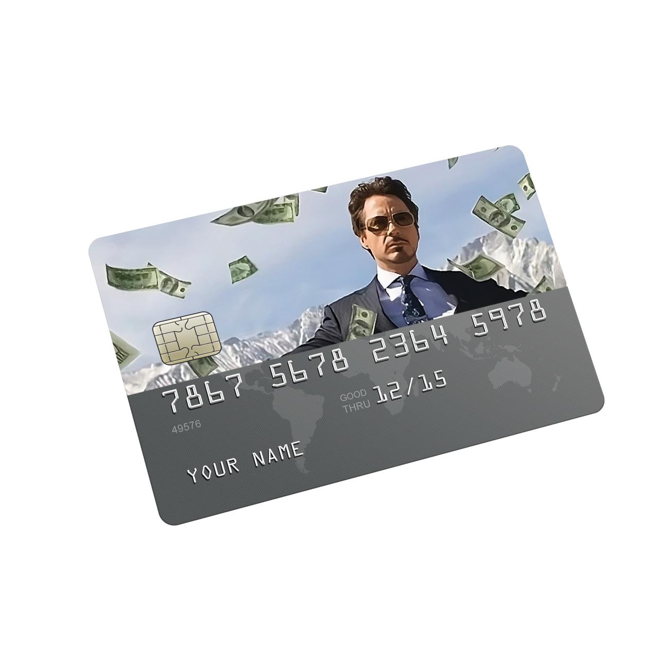 Make it Rain Credit Card Sticker