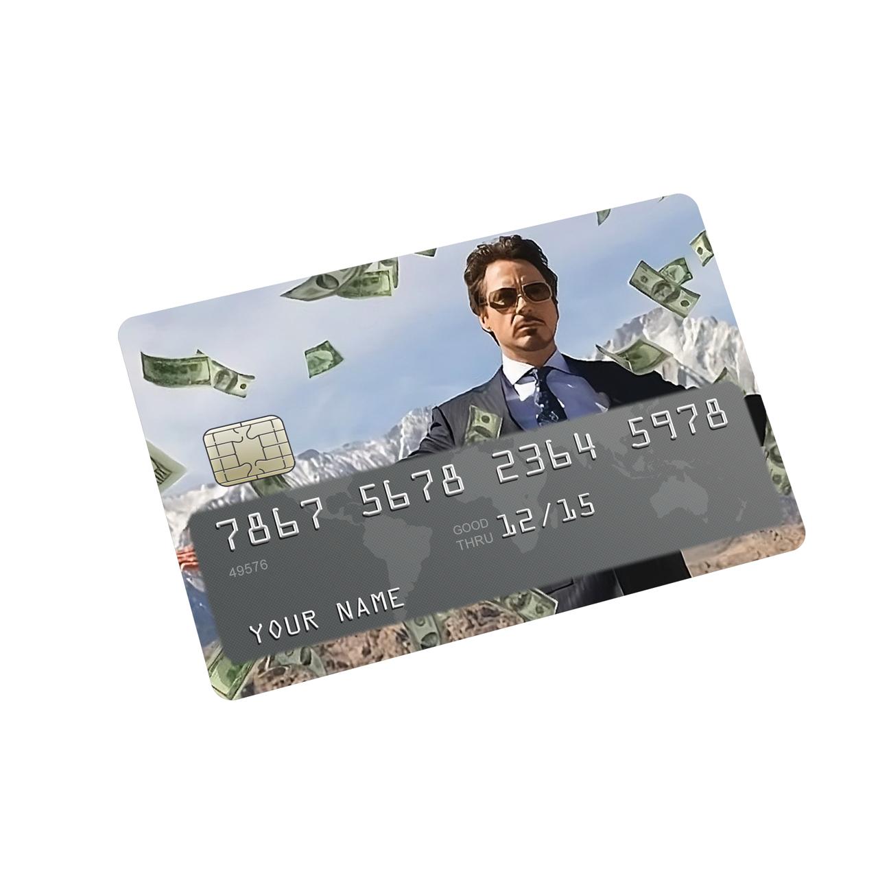 Make it Rain Credit Card Sticker