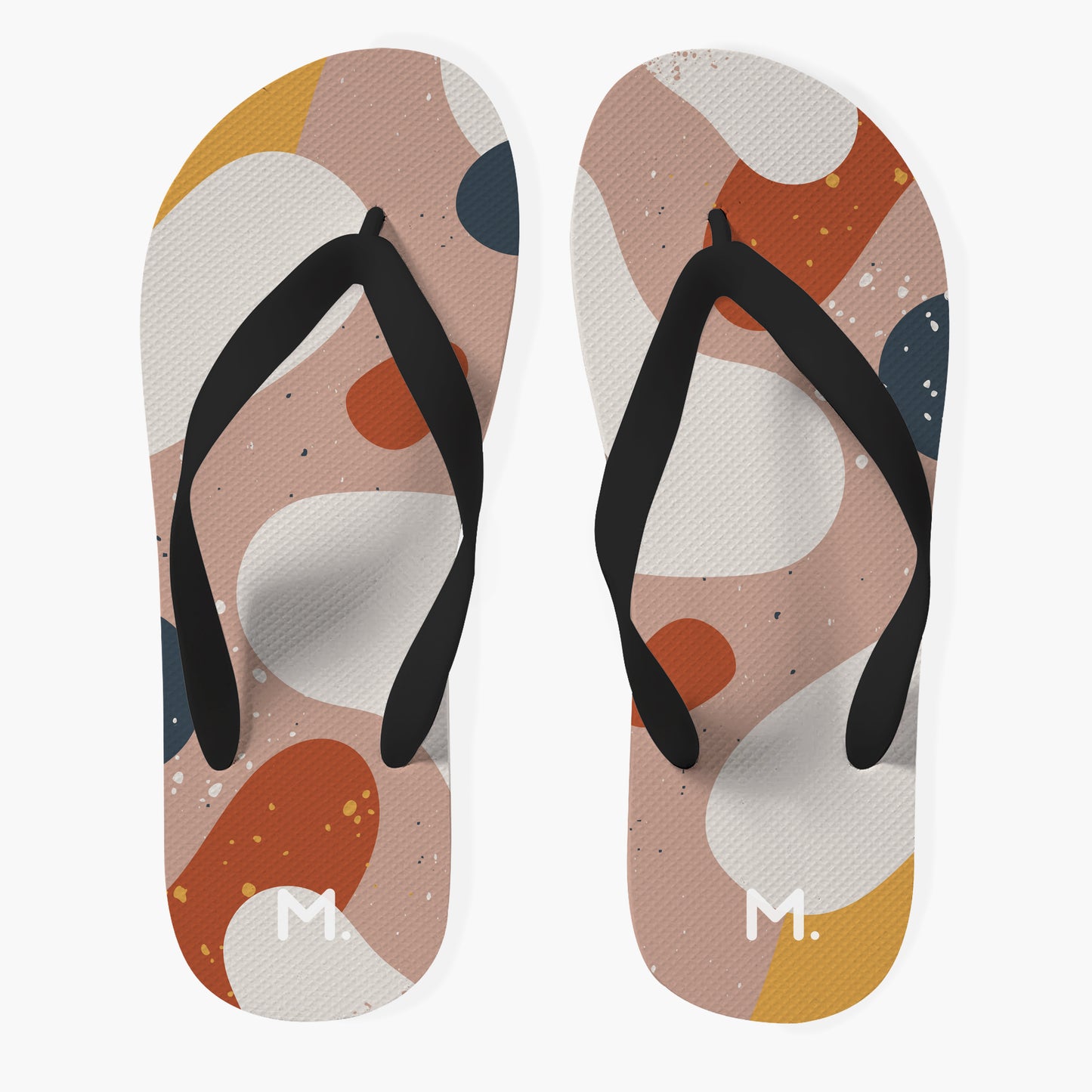 Abstract Terazzo Flip Flop