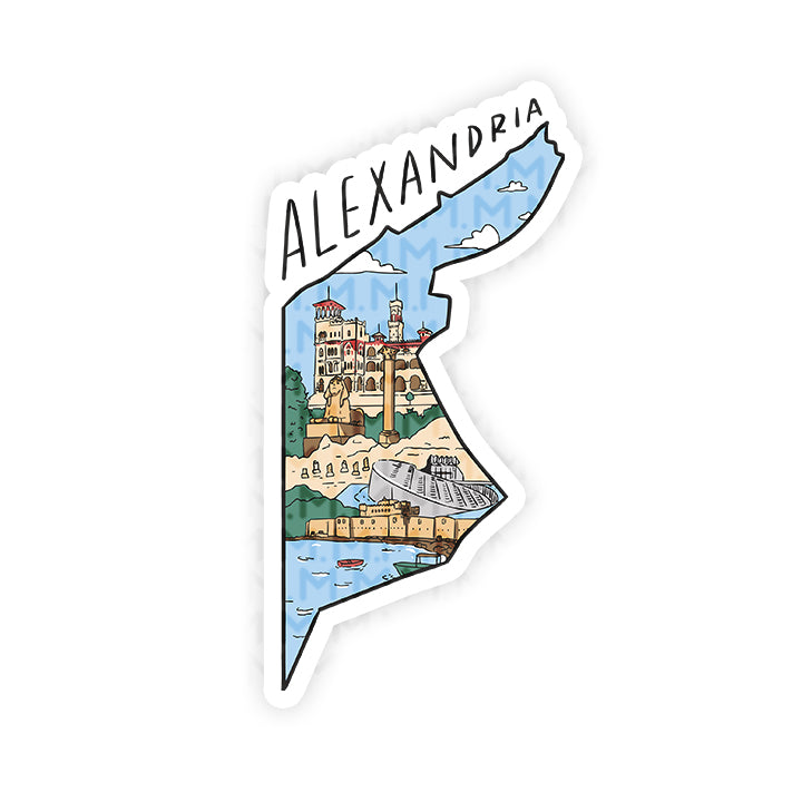 Alexandria sticker
