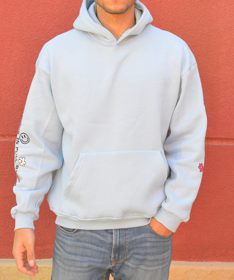 Always in Full bloom Relaxed Fit Hoodie
