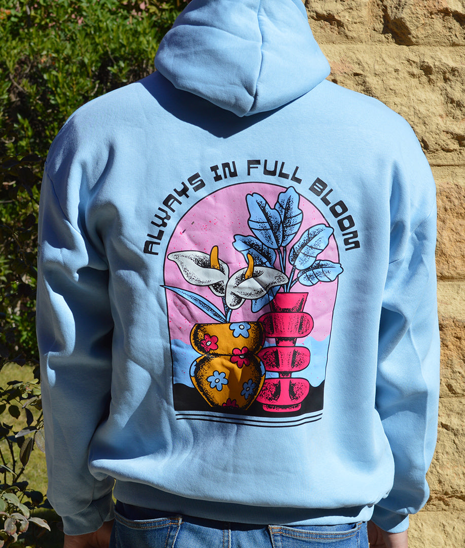 Always in Full bloom Relaxed Fit Hoodie