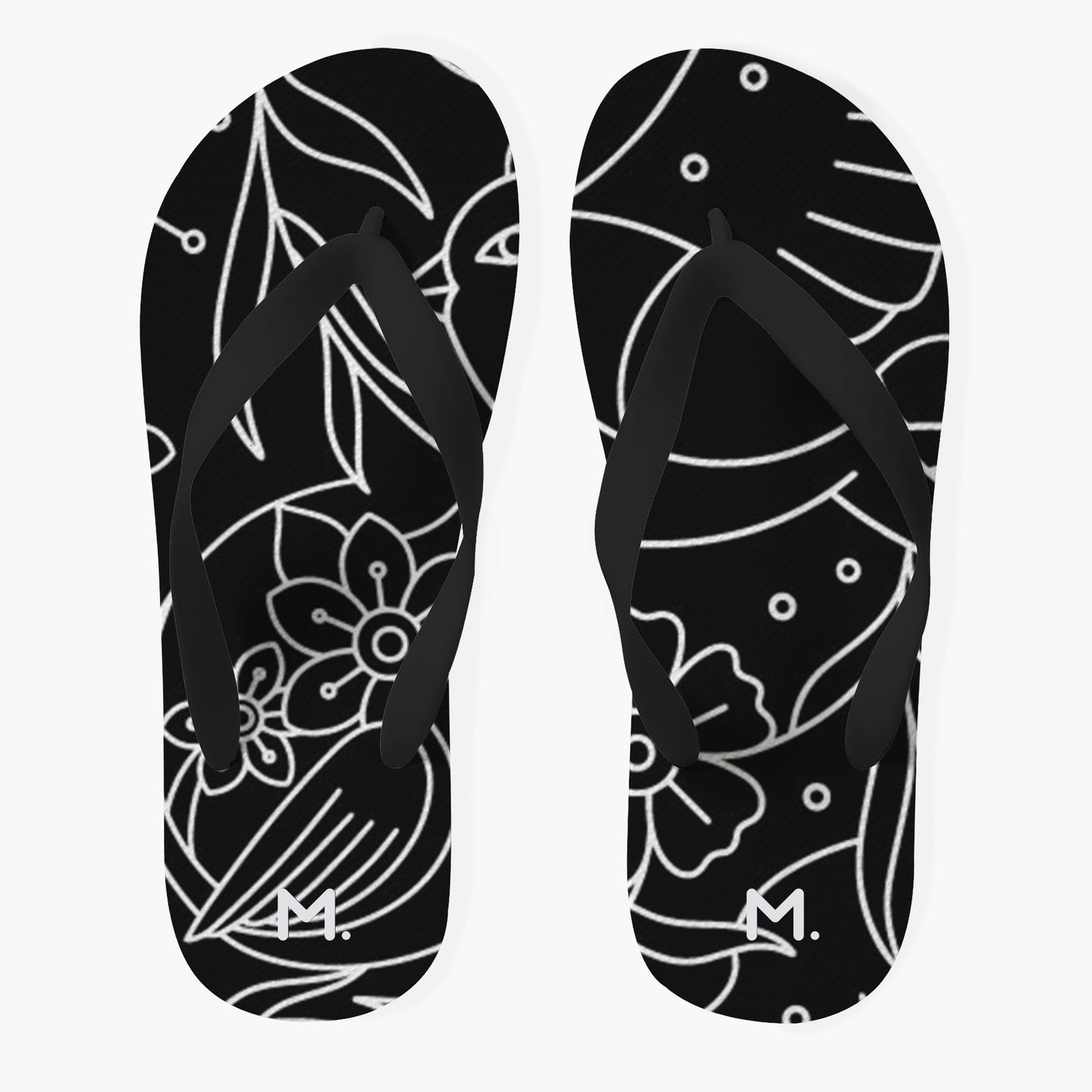 Flowers & Birds Flip Flop