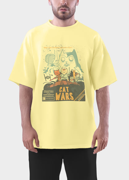 Cat Wars Oversized T shirt