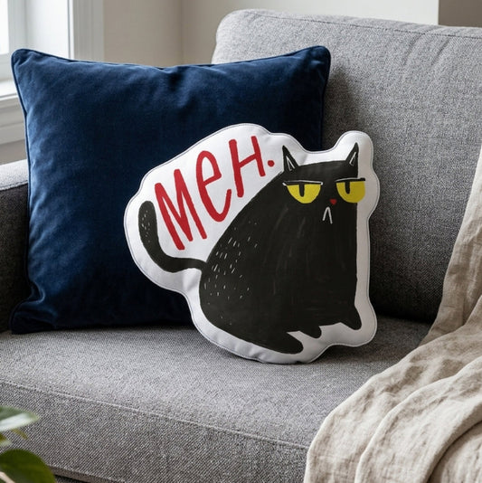 Meh Die-cut cushion