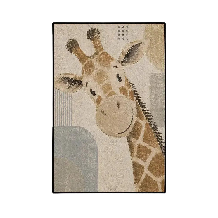 Giraffe print Area Rug