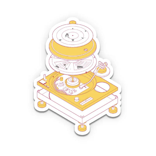 Turntable Sticker