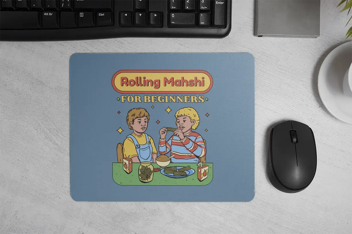 Rolling Mahshi for Beginners Mousepad