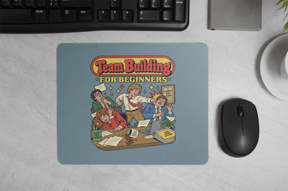 Team building for beginners Mousepad