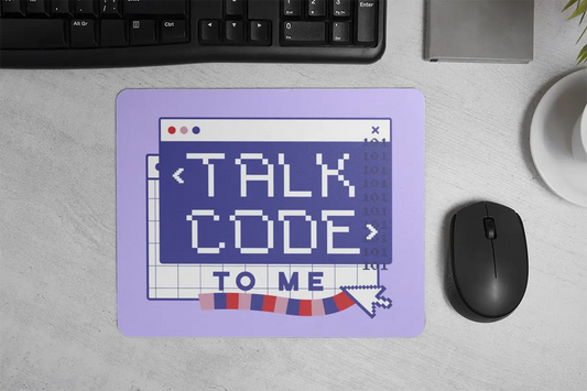 Talk Code to me Mousepad