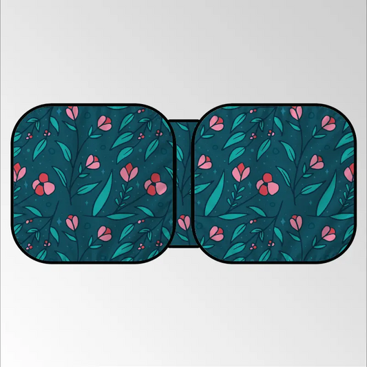 Roses Car Sunshade