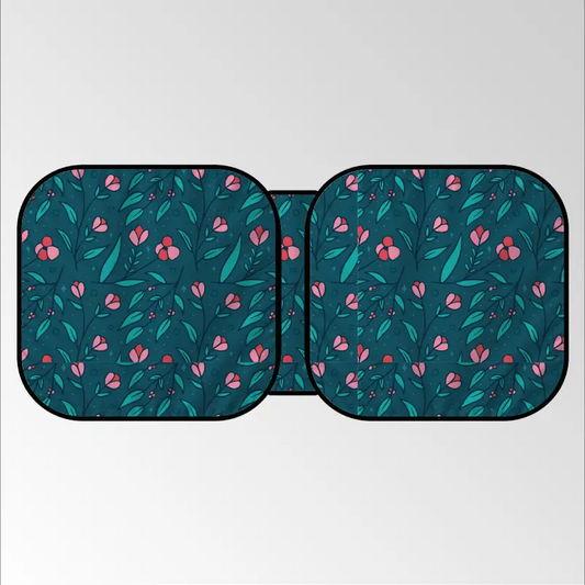 Roses car Sunshade
