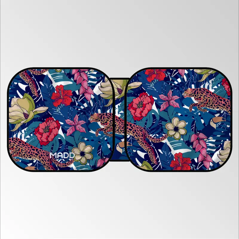 Tropical Elegance Car Sunshade