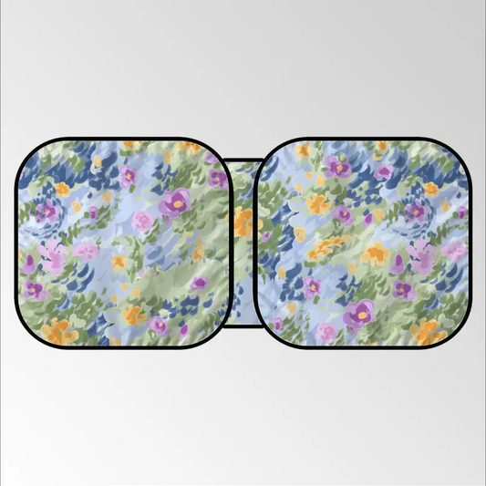 Soft & floral Car Sunshade