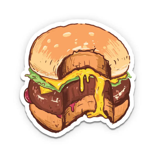 Melty burger Sticker