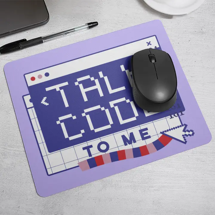 Talk Code to me Mousepad