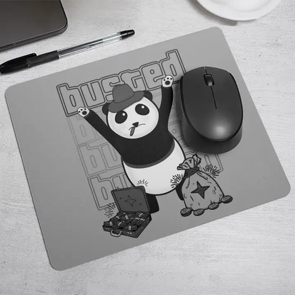 Busted Panda Mousepad