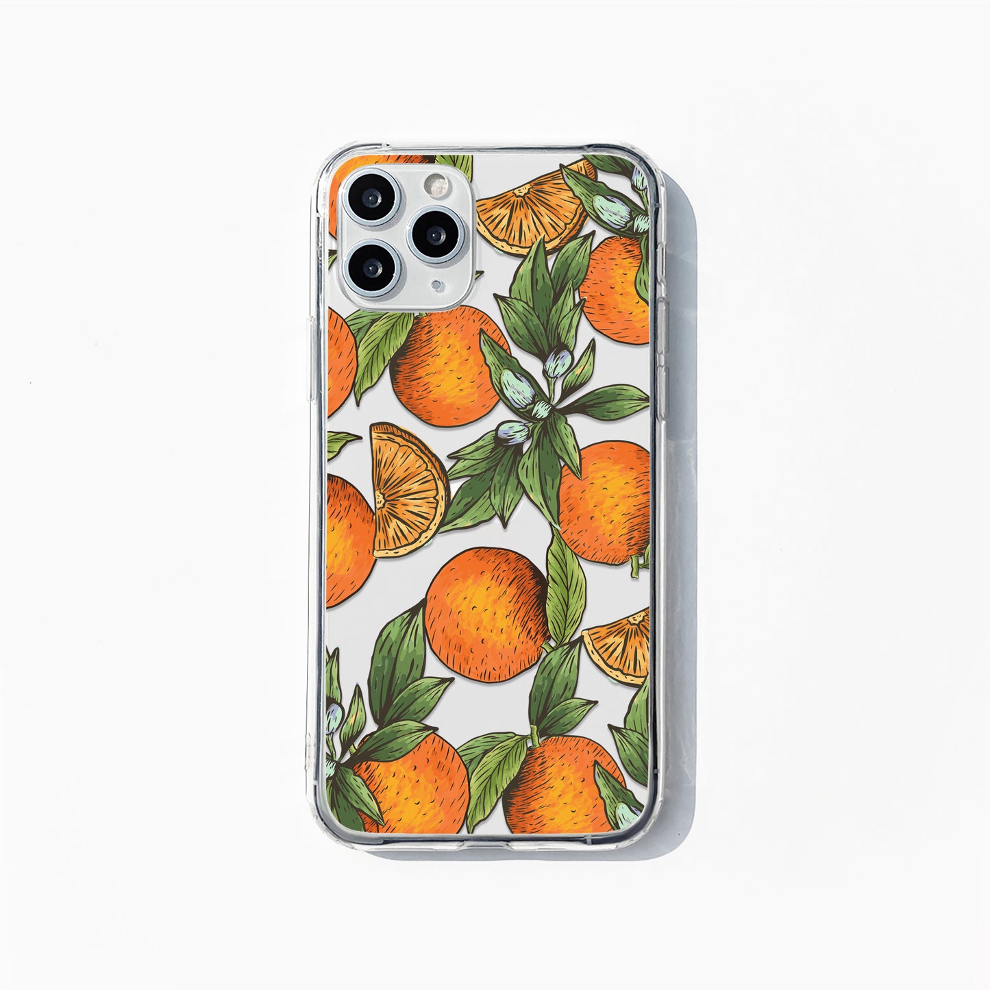 Oranges Pattern phone case
