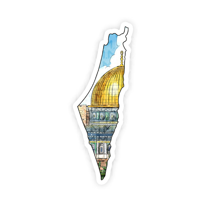 Jerusalem Sticker Palestine sticker – MADD
