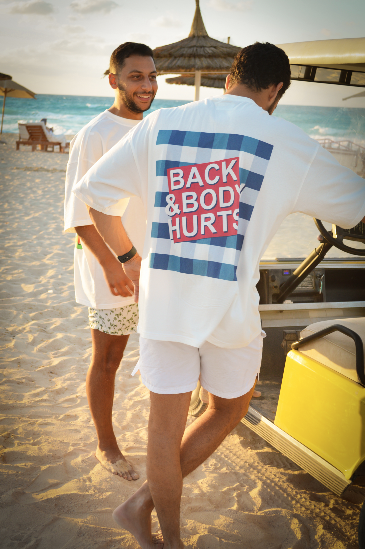 Back & Body Hurts Oversized T shirt
