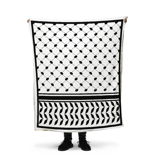 Palestine throw blanket
