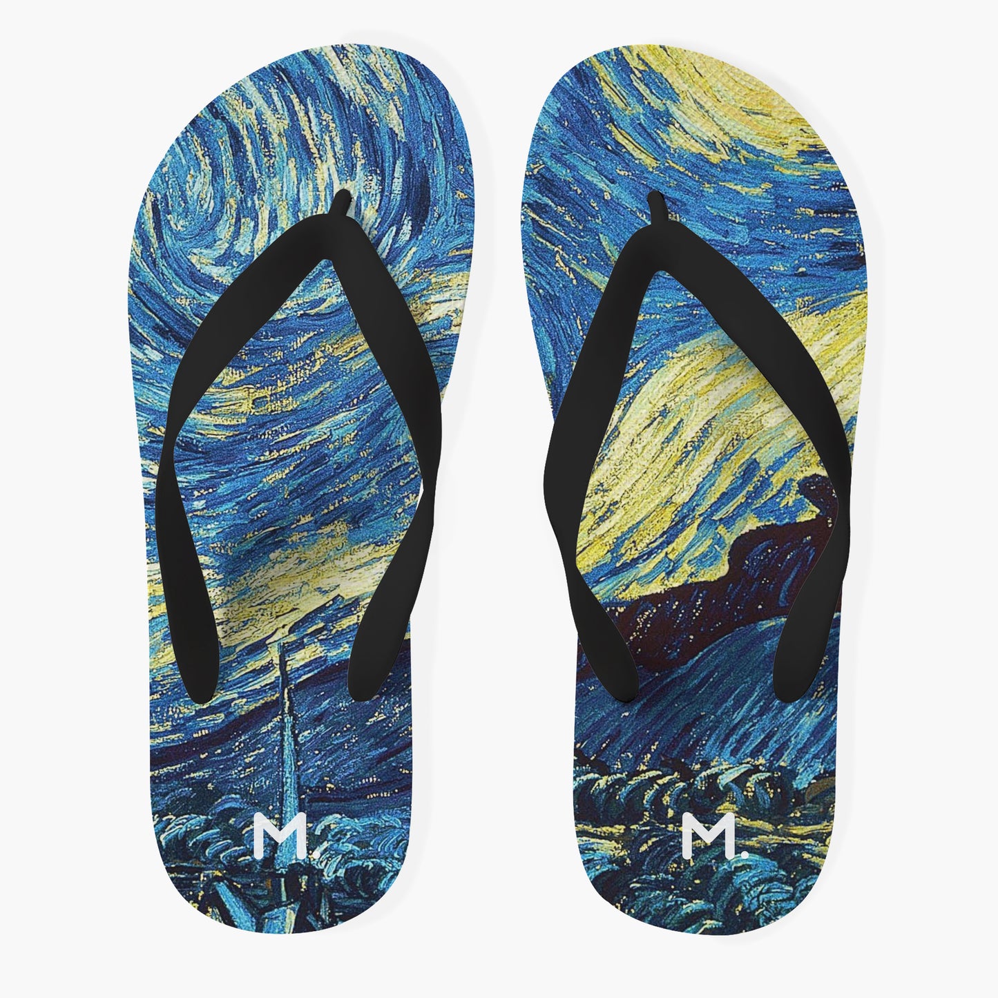 Starry Night Flip Flop