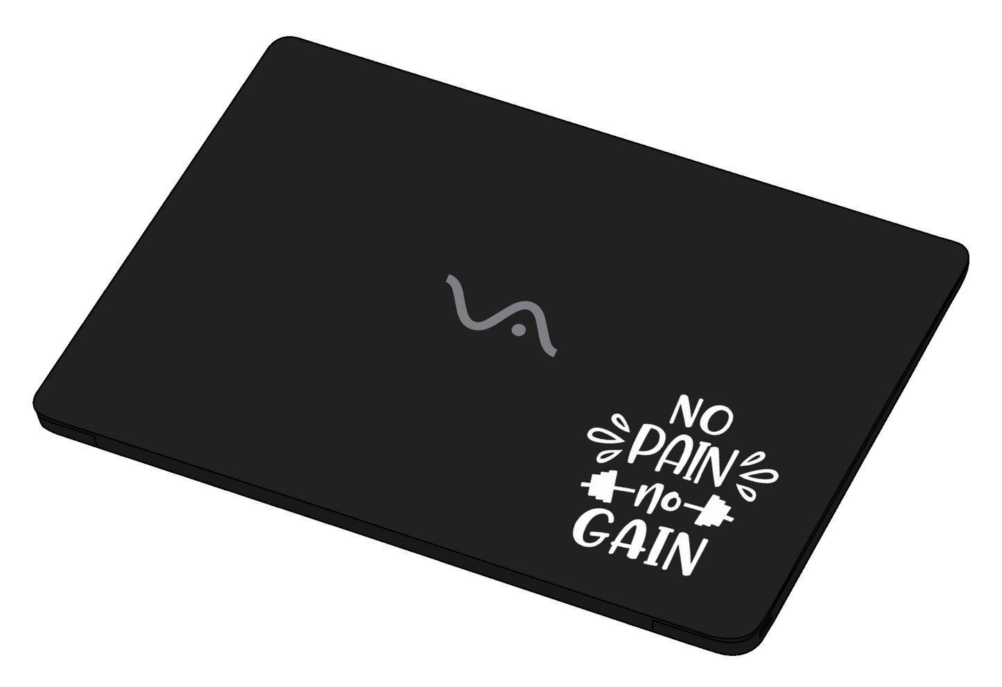 No pain, No gain sticker-Decal-]-Best laptop stickers in Egypt.-sticktop