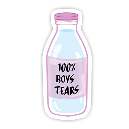 100% Boy Tears sticker-Minis-MADD-[Laptop sticker Egypt]-[Laptop sticker in Egypt]-sticktop