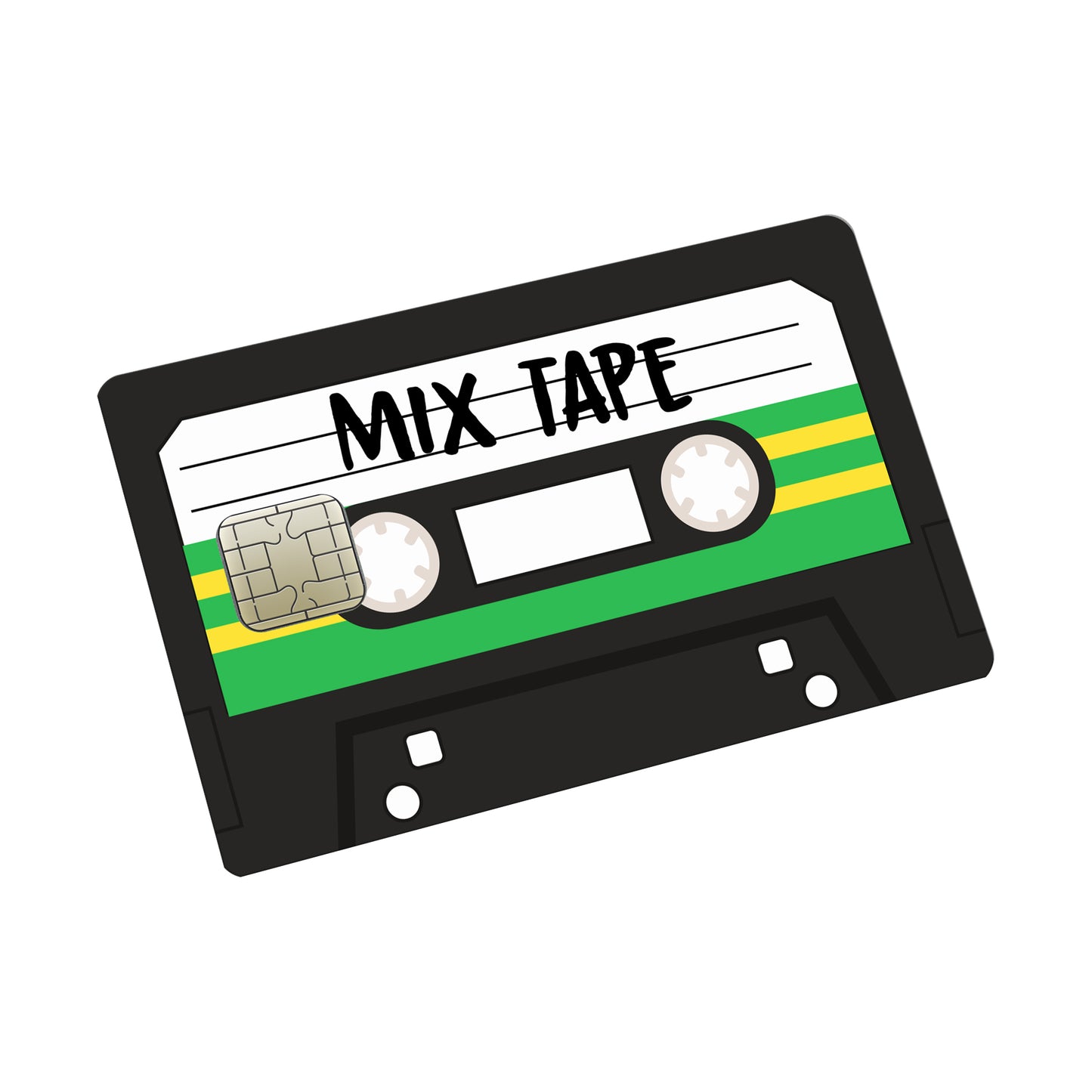 Mixtape Credit card Sticker