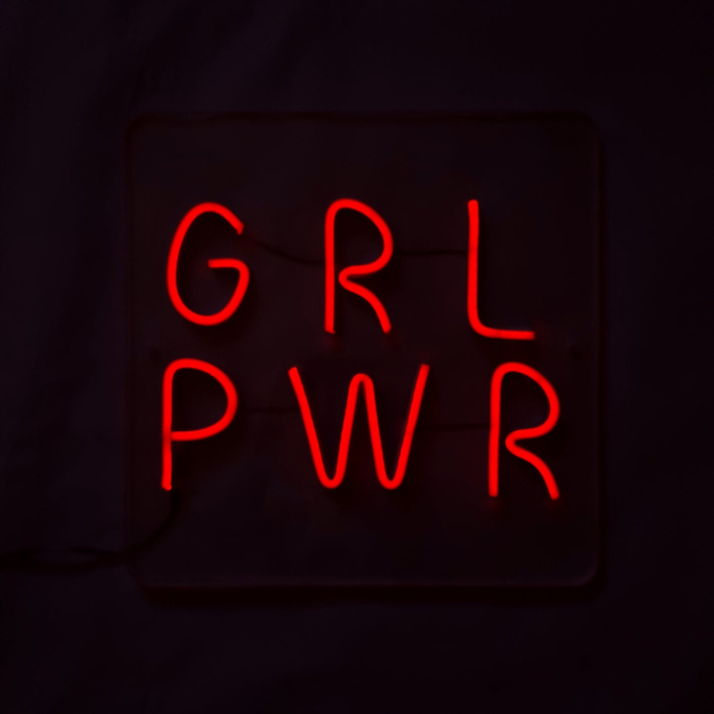 GRL PWR Neon Sign