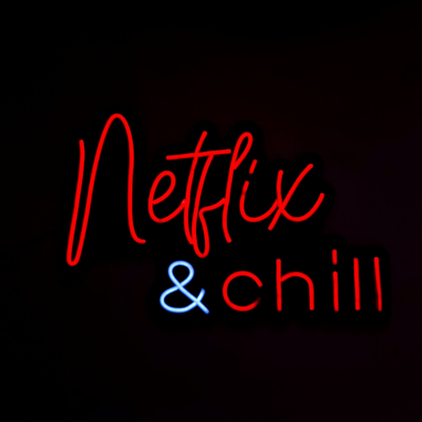 Netflix & Chill Neon Sign