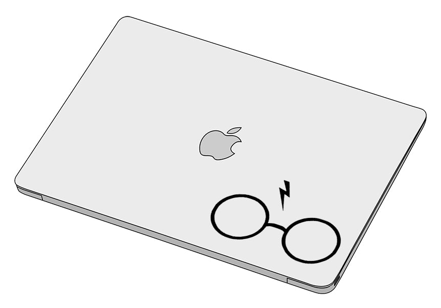 HP glasses sticker – MADD