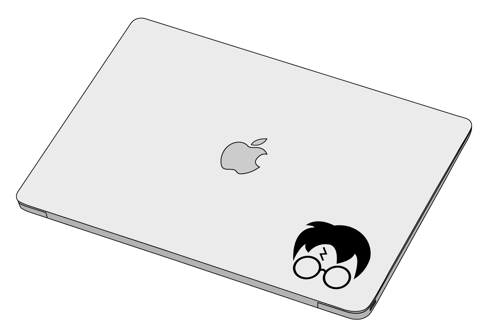Harry Potter head sticker-Decal-]-Best laptop stickers in Egypt.-sticktop