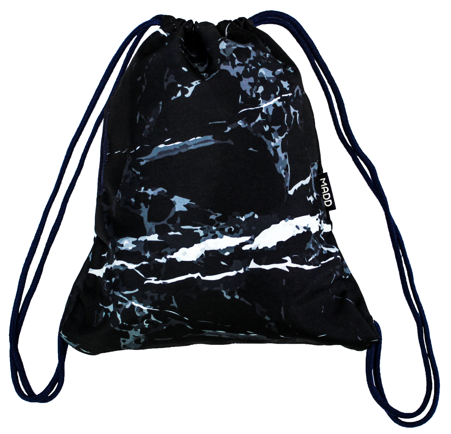 Black Marble String Bag