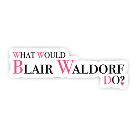 Blair Waldorf sticker-Minis-MADD-[Laptop sticker Egypt]-[Laptop sticker in Egypt]-sticktop