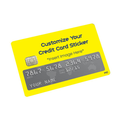 Customize Your Credit Card Sticker