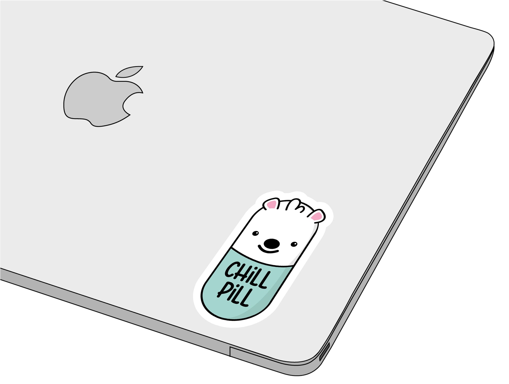 Chill Pill sticker-]-Best laptop stickers in Egypt.-sticktop