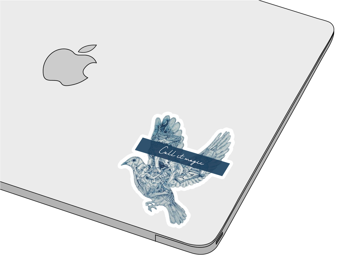 Call it magic sticker-]-Best laptop stickers in Egypt.-sticktop
