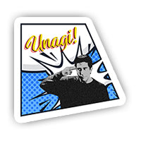 Friends Unagi Sticker Comic Unagi sticker – MADD