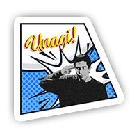 Comic Unagi sticker-Minis-MADD-[Laptop sticker Egypt]-[Laptop sticker in Egypt]-sticktop
