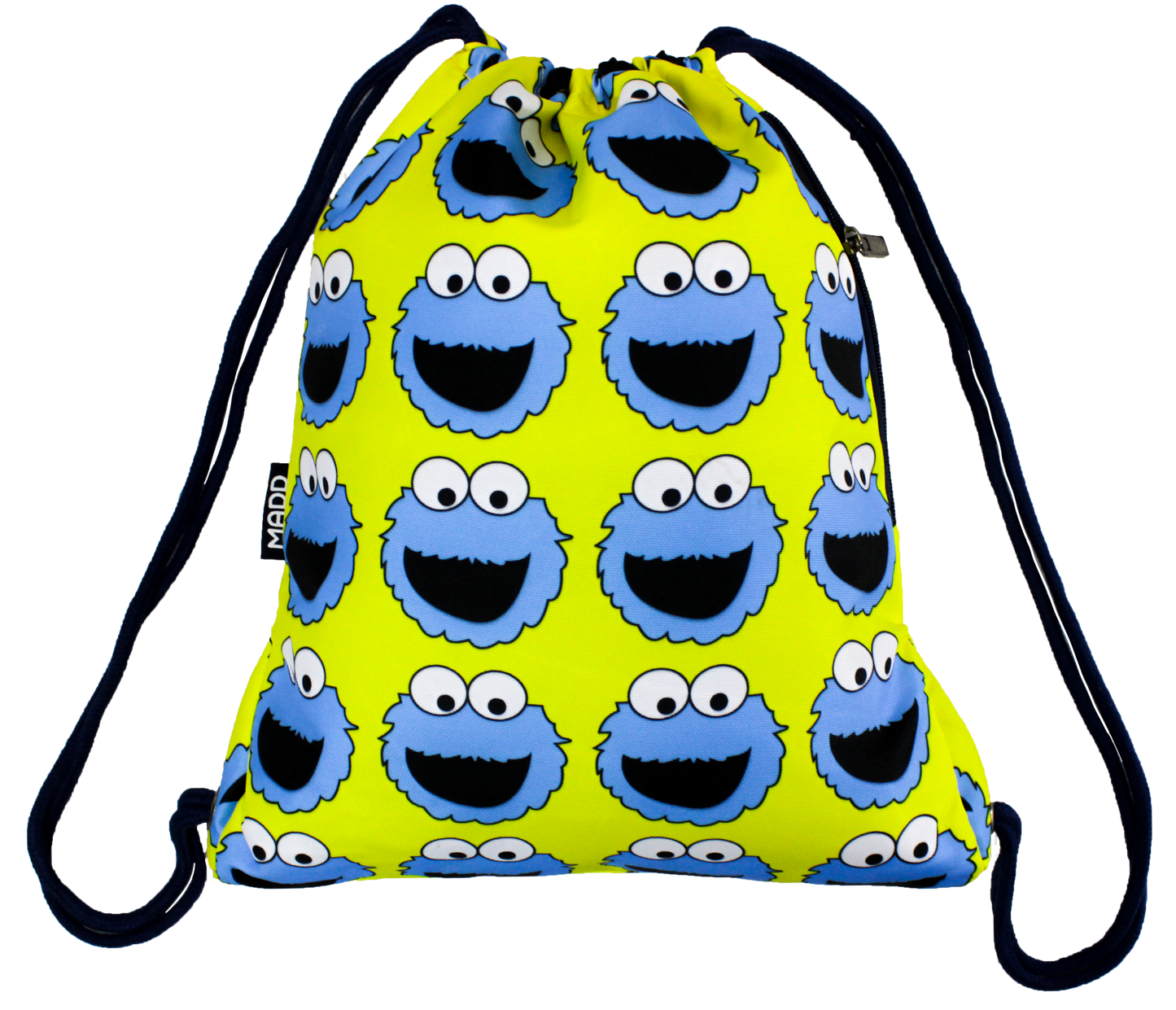 Cookie Monster String Bag