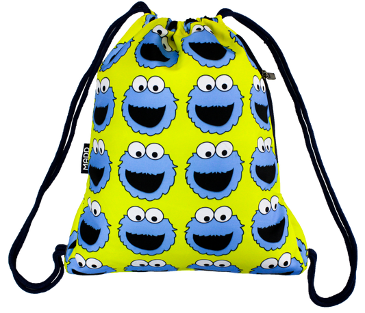 Cookie Monster String Bag