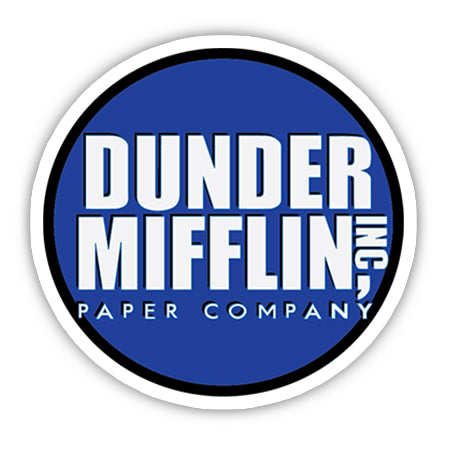 Dunder Mifflin sticker-Minis-MADD -[Laptop sticker Egypt]-[Laptop sticker in Egypt]-sticktop
