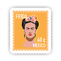 Frida Stamp Sticker-Minis-MADD-[Laptop sticker Egypt]-[Laptop sticker in Egypt]-sticktop