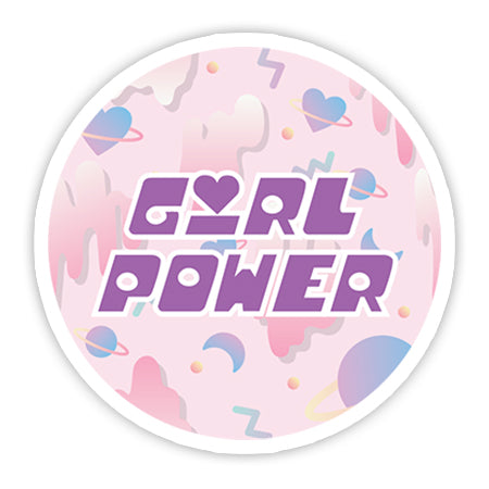 Girl Power sticker-Minis-MADD-[Laptop sticker Egypt]-[Laptop sticker in Egypt]-sticktop
