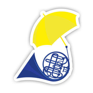 HIMYM Trumpet Umbrella sticker-Minis-MADD-[Laptop sticker Egypt]-[Laptop sticker in Egypt]-sticktop